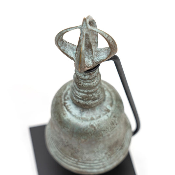 Lilys 11" Bronze Ceremonial Bell With Stand 8096-S