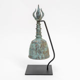 Lilys Bronze Ceremonial Bell With Stand Large 8096-L