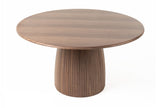 VIG Furniture Modrest Sheridan - Mid-Century Modern Walnut Round Dining Table VGDWJ3630-1