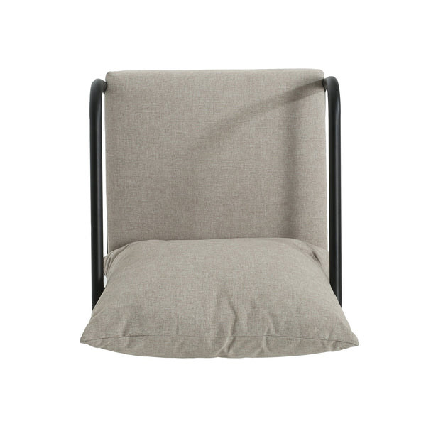 English Elm Christopher Knight Home® - Leora Weather-Resistant Round Tube Sofa Chair 2-Pack, Beige Cushions, Aluminum Frame, 400lb Capacity N775P180132B
