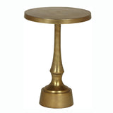 Christopher Knight Home® - Noble House - - Modern Aluminum Accent Table, Raw Brass