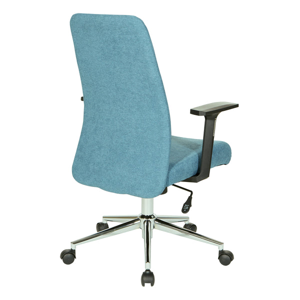 OSP Home Furnishings Evanston Office Chair Sky