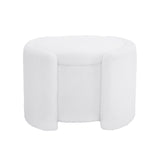 Christopher Knight Home® - Noble House - Cozy Boucle Storage Ottoman: Stylish Comfort With Hidden Storage, White