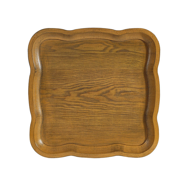 English Elm Christopher Knight Home® - End Table French Country Hourglass Accent Table in Black & Natural, Distressed Ornate Curves, 18.75" x 25" N771P307904B