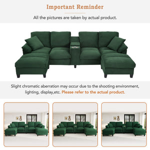 English Elm Swivel Barrel Accent Chair Chenille Tufted Round Club Seat for Living Room Lounge Green N719S002180F