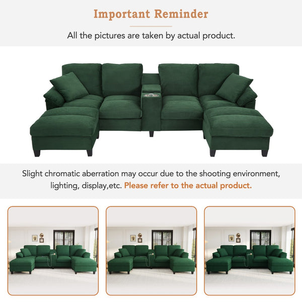 English Elm Swivel Barrel Accent Chair Chenille Tufted Round Club Seat for Living Room Lounge Green N719S002180F