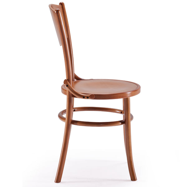 English Elm Solid Solid Wood Dining Chairs Set of 2 Rustic Farmhouse Mid Century Kitchen Seating, Fully Assembled Natural T3623P408557