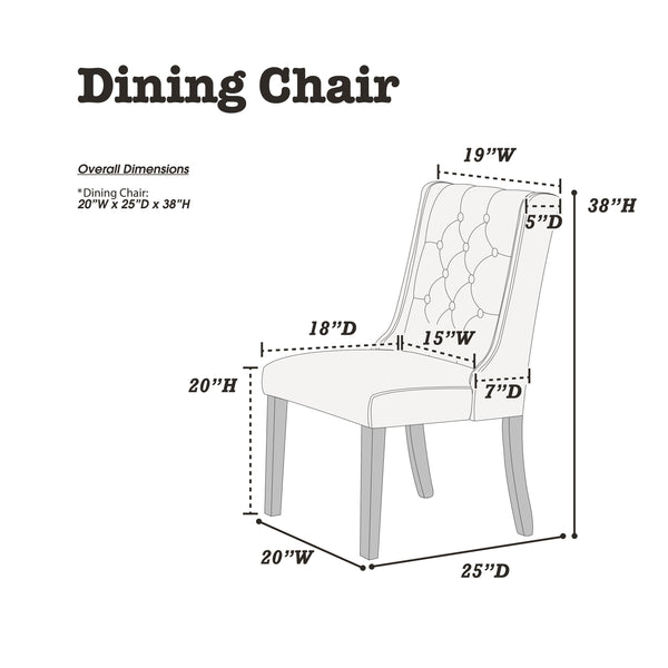 English Elm Contemporary Rectangular Dining Table Set 7pc with 18" Expandable Leaf, Faux Leather Chairs, Warm Finish Espresso+White 40 L x 22 W x 18 H B011S01098