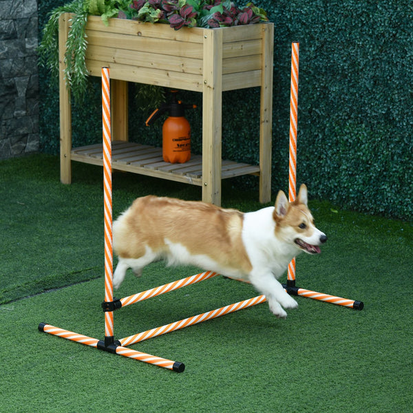 English Elm PawHut 63" 6-Tier Small Animal Habitat with Hammock, Heavy-Duty Steel Cage, Wheels & Removable Tray Orange W2225P217636
