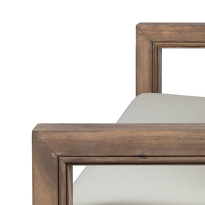 English Elm Christopher Knight Home® - WESTCHESTER Acacia Wood Loveseat & Coffee Table Set in Brown — Floor-Chair Design, Water-Resistant Cushions 70130.00BBGE