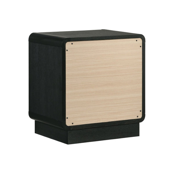 English Elm 2-drawer Nightstand Melamine Veneer Brass Hardware Modern Bedroom Bedside Table B016P459888