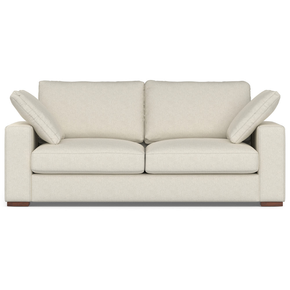 English Elm Charlie Cozy Deep Seater Loveseat Sofa - Plush Comfort, Sustainable Fabric, Perfect For Small Spaces B136P199202