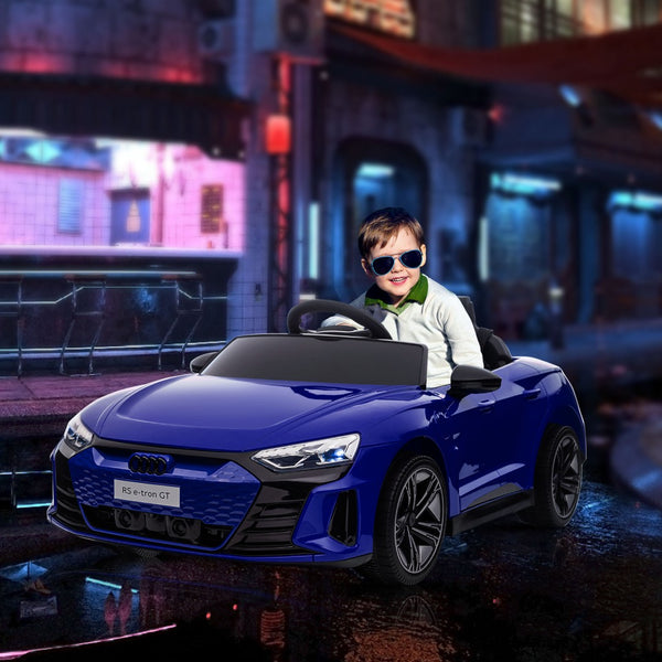 English Elm Aosom Licensed Audi 12v Electric Ride on Toy Car with Remote Suspension and Lights W2225P229544