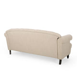 Christopher Knight Home® - Noble House - Chouteau Contemporary Deep Tufted Sofa with Nailhead Trim