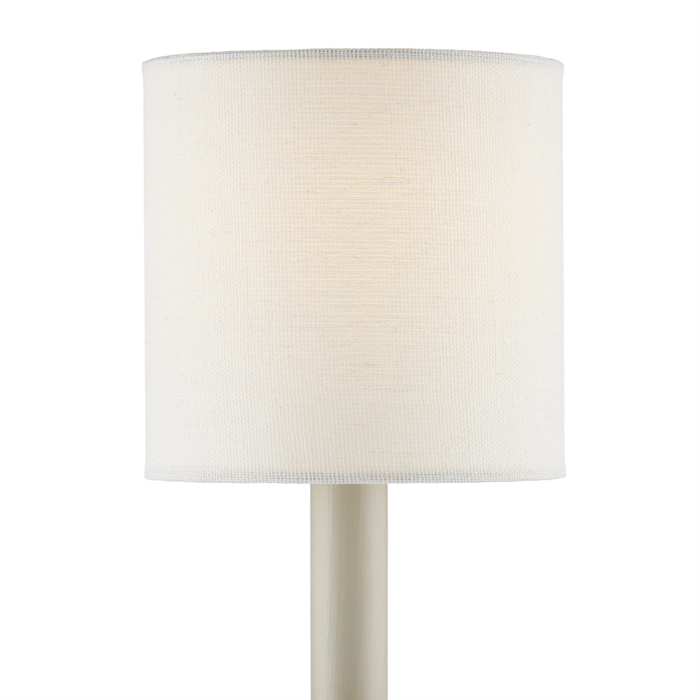 Off White Grasscloth Drum Chandelier Shade - Artisan Crafted, Modern Elegance for Any Space