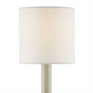 Off White Grasscloth Drum Chandelier Shade - Artisan Crafted, Modern Elegance for Any Space