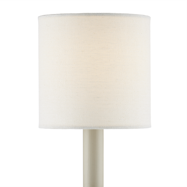 Off White Grasscloth Drum Chandelier Shade - Artisan Crafted, Modern Elegance for Any Space