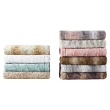 Madison Park Zuri Glam/Luxury Oversized Faux Fur Throw MP50-7192 Blush