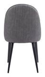 Silloth Armless Dining Chair - Set of 2 Gray 110118 Zuo Modern