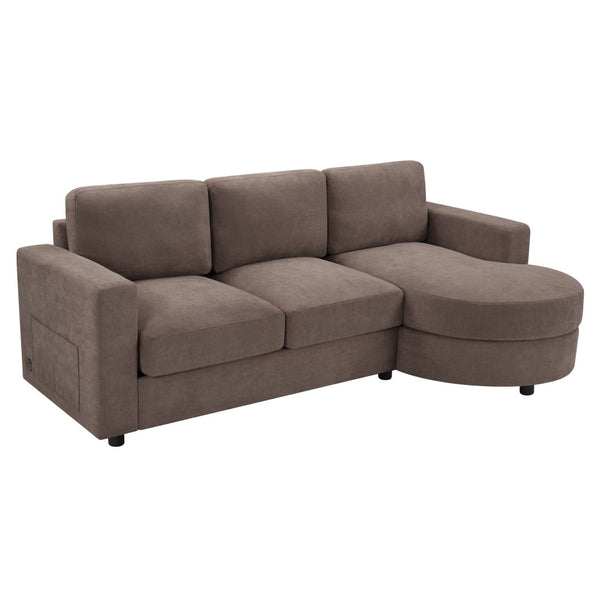 English Elm Swivel Barrel Accent Chair Chenille Tufted Round Club Seat for Living Room Lounge N719S002170D