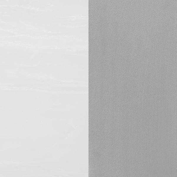 English Elm Allessandra Glam 5-Piece Rectangular Dining Set with Faux Marble Top, Velvet Tufted Chairs & Chrome Base Grey B062S01200