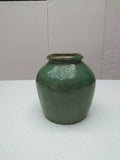 Lake Green Vintage Ceramic Pot