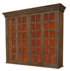 Moti Naples 4 Door Cabinet with Hutch & Base 81001002A