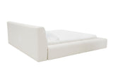 VIG Furniture Divani Casa Tyree - Modern Tufted Off-White Fabric Bed VGOD-DY-22116-BED