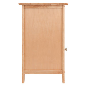 Winsome Wood Eugene Accent Table – Versatile Nightstand With Stylish Storage, Natural Wood Grain, Ready To Assemble Natural Solid ,Composite Wood 81115-winsome-wood