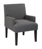 OSP Home Furnishings Main Street Guest Chair Charcoal