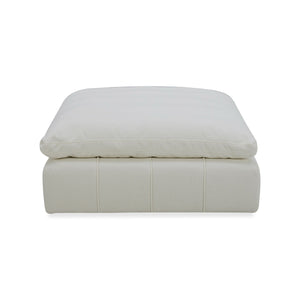 VIG Furniture Divani Casa Vicki - Modern Off-White Fabric Ottoman VGKK-KF.8033-OTTO-IVORY