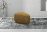 VIG Furniture Divani Casa Kinsey - Modern Mustard Small River Rock Ottoman VGKK-KF.D2015-SML-YEL