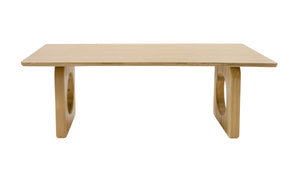 VIG Furniture Modrest Washington - Modern Natural Oak Rectangular Dining Table VGME121257-DT