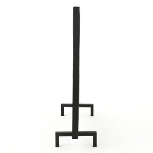 English Elm Fire Screen Handcrafted Iron Geometric Mesh Spark Guard for Modern Living Rooms 61125.00BLK