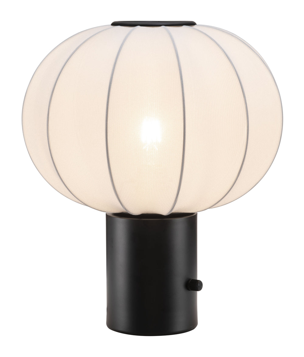Wisteria Table Lamp White 56151 Zuo Modern