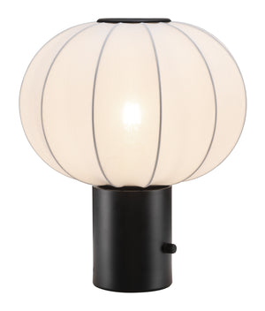 Wisteria Table Lamp White 56151 Zuo Modern