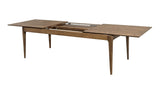 VIG Furniture Modrest Dallas - Mid-Century Modern Brown Oak Extendable Dining Table VGME-121256-DT