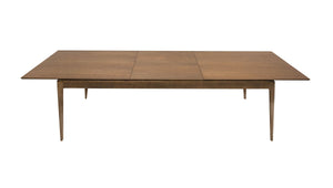 VIG Furniture Modrest Dallas - Mid-Century Modern Brown Oak Extendable Dining Table VGME-121256-DT