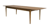 VIG Furniture Modrest Dallas - Mid-Century Modern Brown Oak Extendable Dining Table VGME-121256-DT