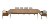 VIG Furniture Modrest Dallas - Mid-Century Modern Brown Oak Extendable Dining Table VGME-121256-DT