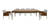 VIG Furniture Modrest Dallas - Mid-Century Modern Brown Oak Extendable Dining Table VGME-121256-DT