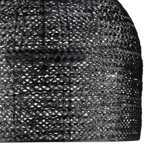 Piero Black Chandelier - Elegant Satin Finish, Textured Iron Design for Bohemian Home Décor Style