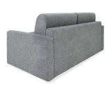 VIG Furniture Lamod Italia Revers - Italian Modern Grey Fabric Full Sofa Bed VGDTREVERS-140-GRY