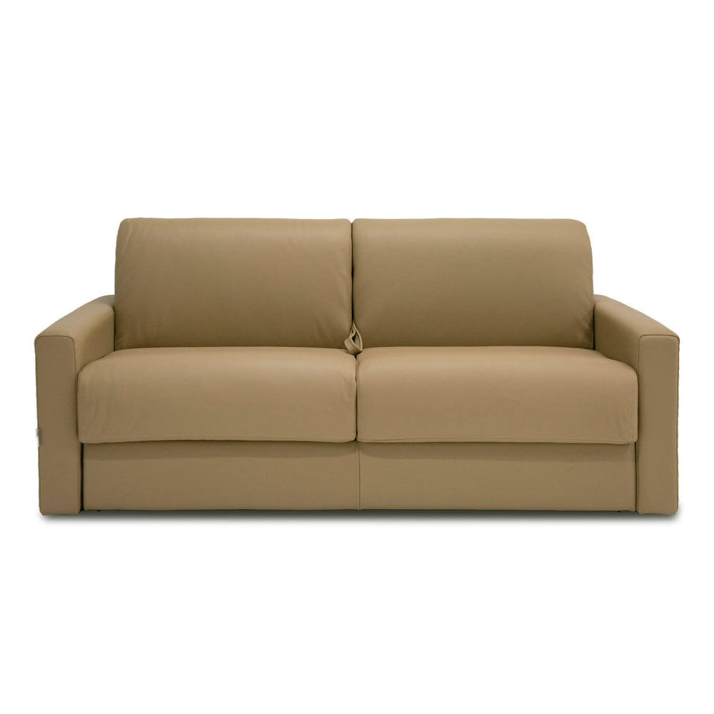 VIG Furniture Lamod Italia Revers - Italian Modern Desert Leather Full Sofabed VGDTREVERS-140-DESERTO