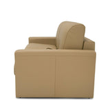 VIG Furniture Lamod Italia Revers - Italian Modern Desert Leather Full Sofabed VGDTREVERS-140-DESERTO