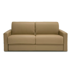 VIG Furniture Lamod Italia Revers - Italian Modern Desert Leather Full Sofabed VGDTREVERS-140-DESERTO