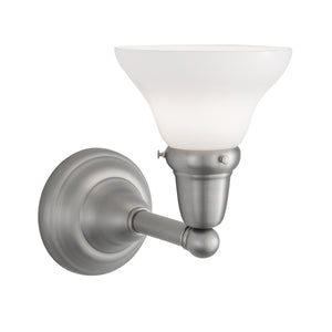 Coventry 9'' High 1-Light Sconce - Brushed Nickel 8124-BN-SO Norwell