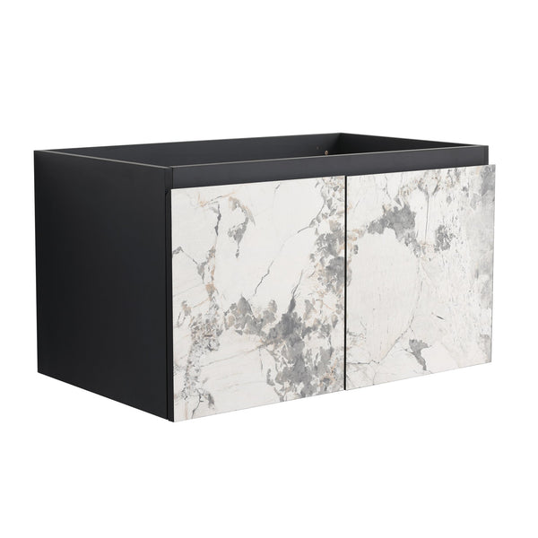 English Elm Bathroom Cabinet Door Panel Set For 30-Inch Vanity - Stylish Upgrade With Durable Finish And Easy Install W999P180097