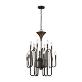 Decatur 22'' Wide 12-Light Chandelier - Oil Rubbed Bronze 81287/12 Elk Lighting