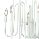 Decatur 22'' Wide 12-Light Chandelier - Matte White 81297/12 Elk Lighting